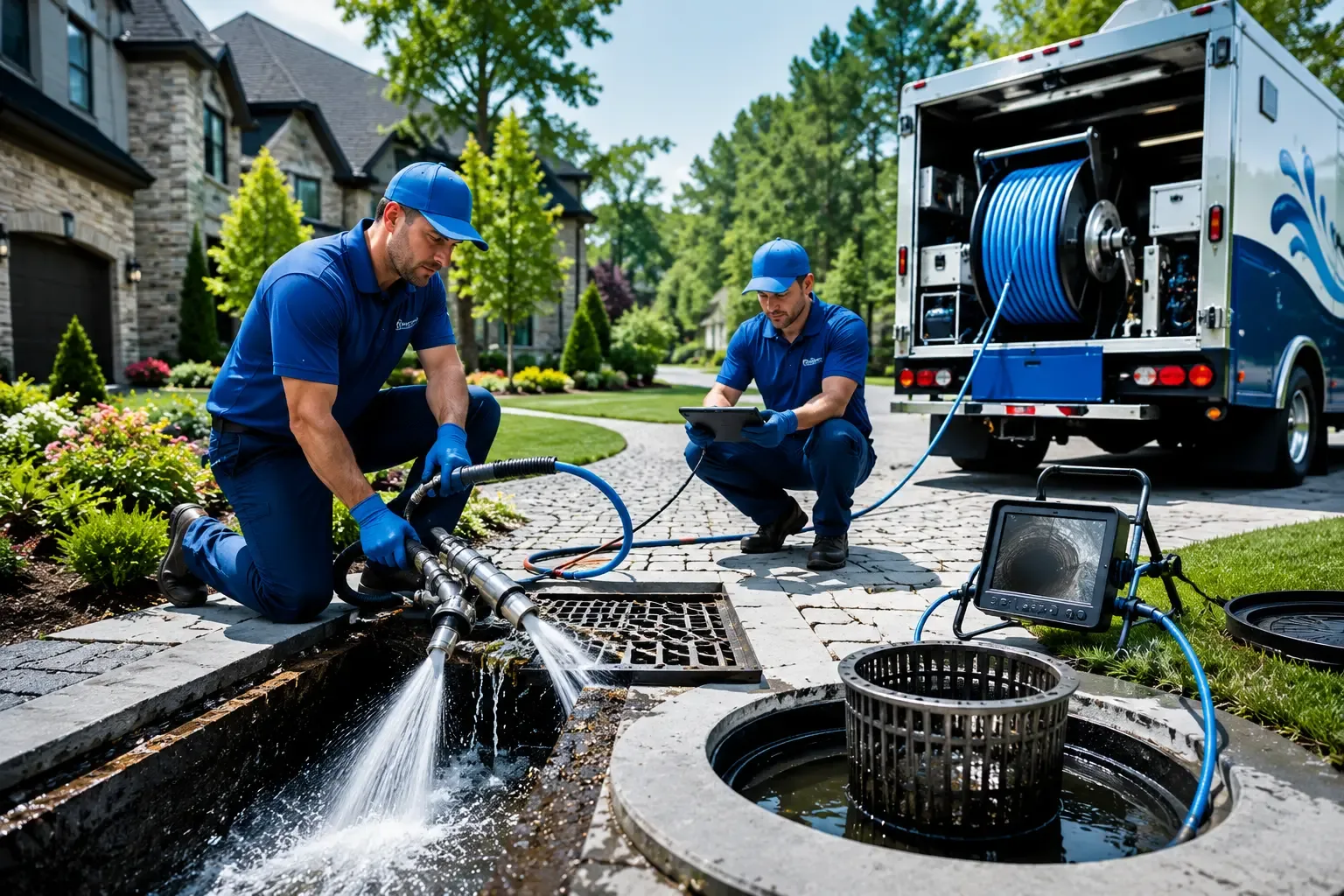 Local outdoor drain cleaning professionals in Odd, WV