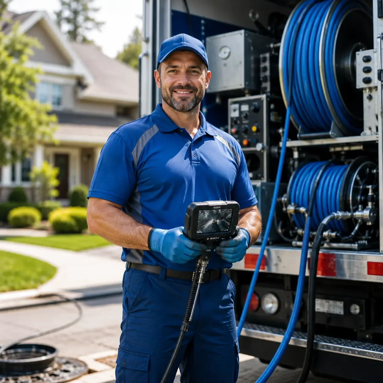 Local outdoor drain cleaning specialists in Odd, WV